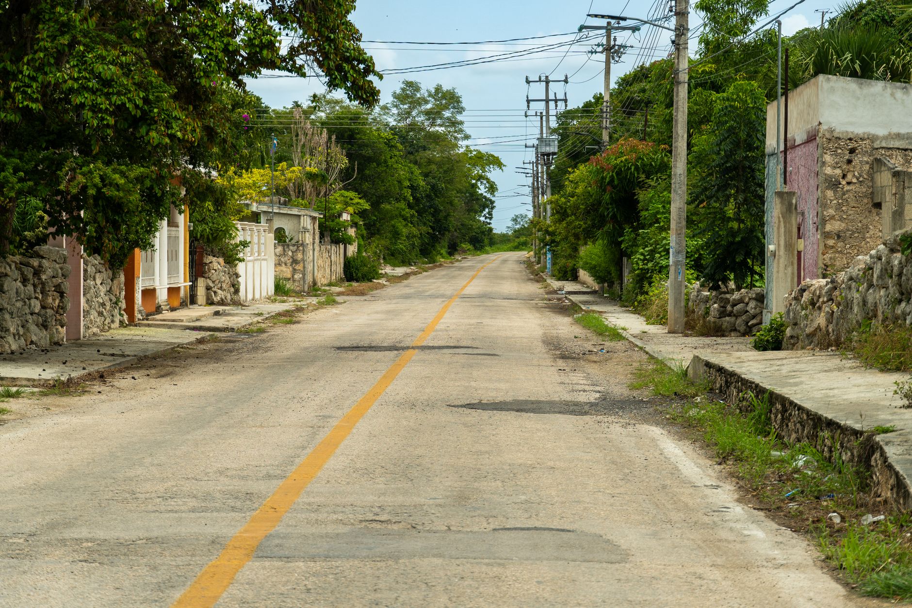Local residential neighborhood in Greensboro, NC